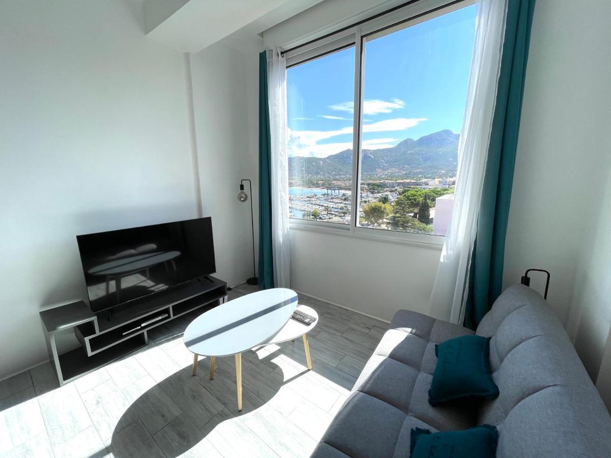 Calvi T2 Climatise, Wifi, Centre-Ville, A Proximite Plage, Commerces, Taxi & Gare, Vue Plage & Montagne Экстерьер фото